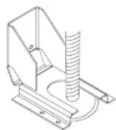 KITCHENAID KFGC558JSS - Verificacion de laubicacion del soporte antivuelco - 1
