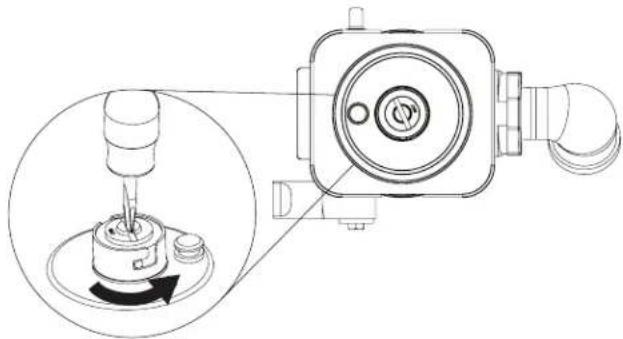KITCHENAID KFGC558JSS - Para convertir el regulator de presión de gas de gas propano a gas natural - 3