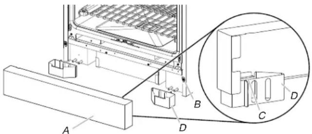 KITCHENAID KFGC558JSS - Conversion du détendeur du gaz naturel au gaz propane - 1