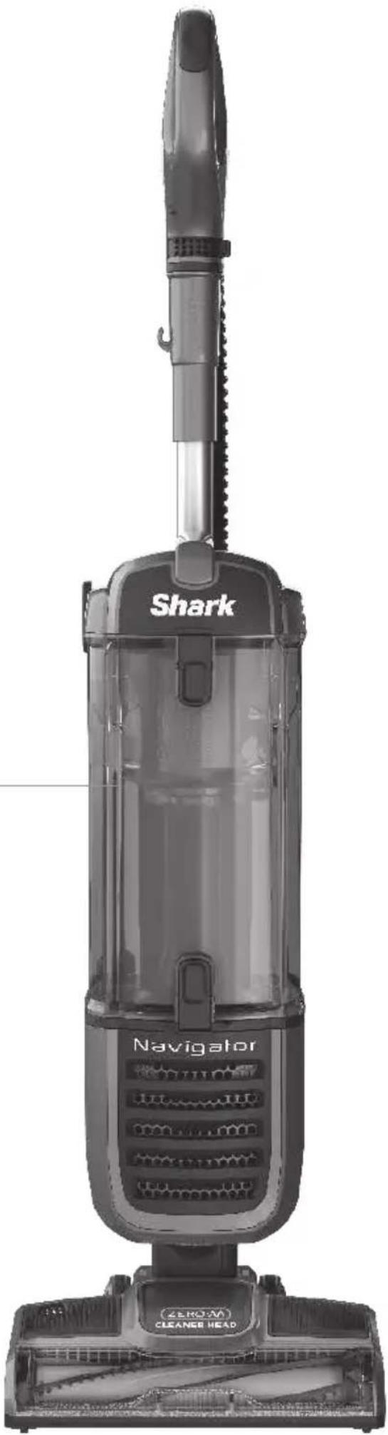 SHARK Navigator ZU62 - OWNER'S GUIDE GUIDE D'UTILISATION GUÍA DEL PROPIETARIO - 1