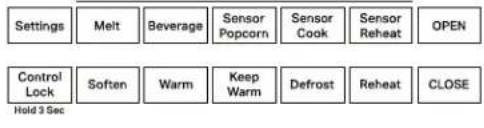 JENN-AIR JMDFS24GL - MICROWAVE DRAWER CONTROLS - 1