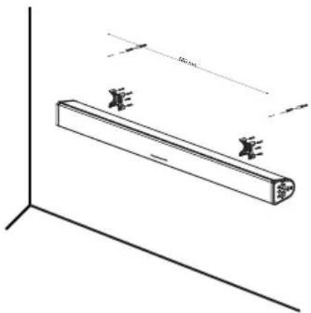 THOMSON SB200BT - Wandbefestigung für ihre Sound-Bar - 1