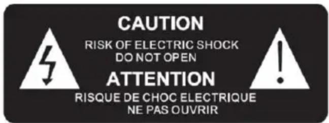 THOMSON SB200BT - Sicherheitswarnings und -hinweise - 2