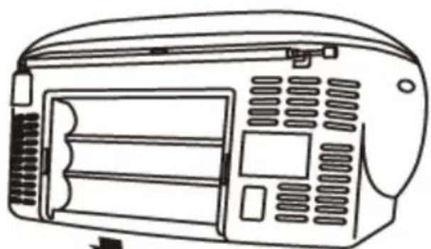 THOMSON RK200DABCD - Verwendung von Batterien - 2
