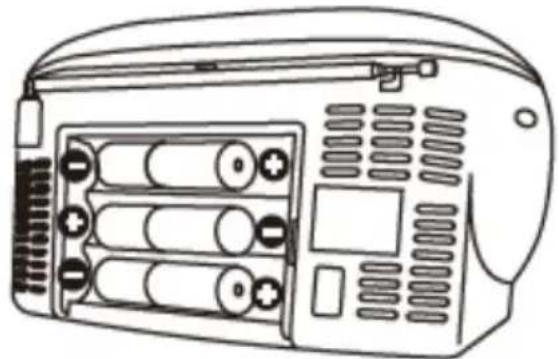 THOMSON RK200DABCD - Uzywanie baterii - 1