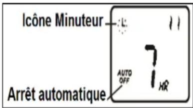 TELEFUNKEN VCBH5 - Régler le minuteur en arrêt automaque (AUTO OFF) - 1