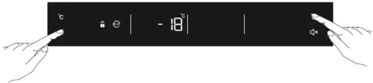 °C e | - 18 °C | |