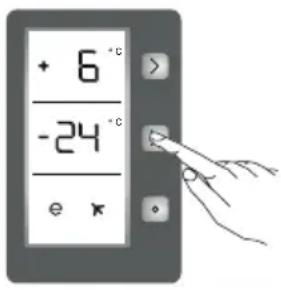 TELEFUNKEN TFK373FE2 - Temperatureinstellung Gefrierteil - 1