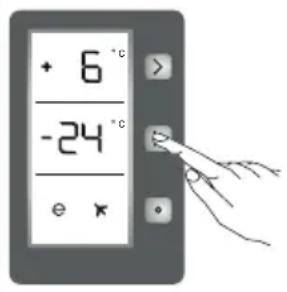 TELEFUNKEN TFK373FE2 - Avertissements relatifs aux réglages de température - 1