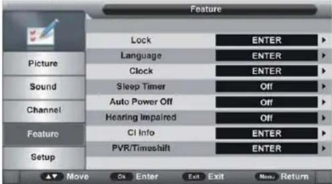 TOKAI TTE32A6604K - Feature Mode - 1