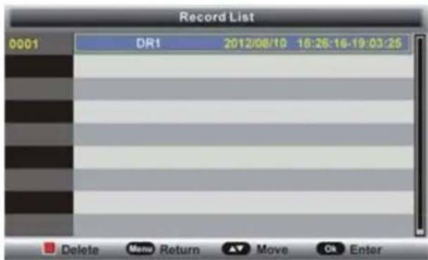 TOKAI TTE32A6604K - Pour regarder des programmes enregistrés : - 1