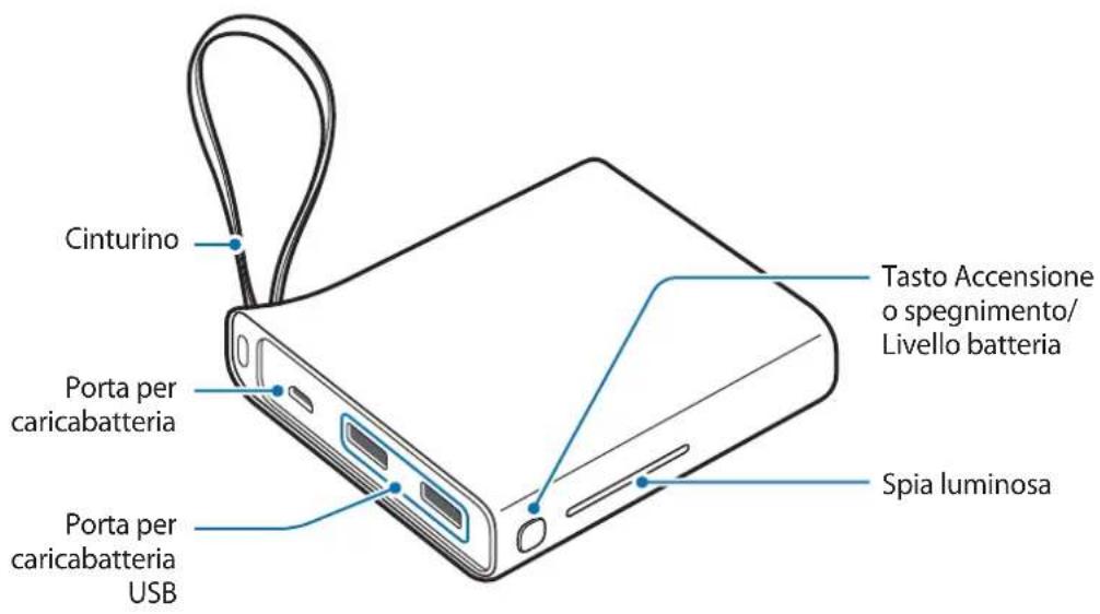 SAMSUNG EBPA710 - Componenti del dispositivo - 1