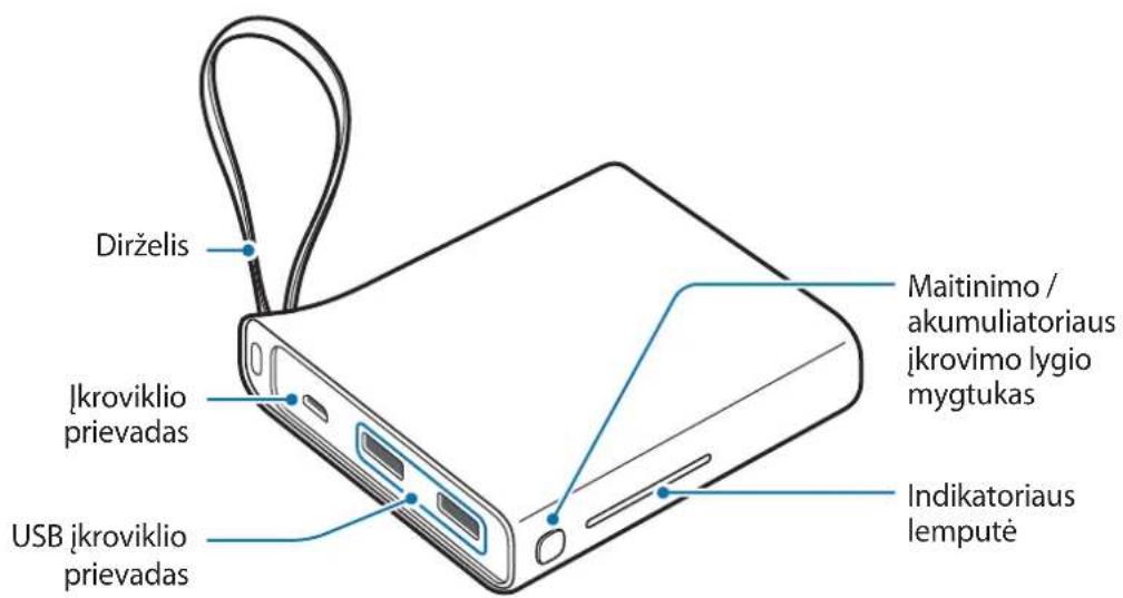 SAMSUNG EBPA710 - Prietaiso išvaizda - 1