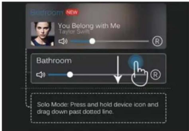 THOMSON WS07VCA - Switching between Multi Mode and Solo Mode - 2