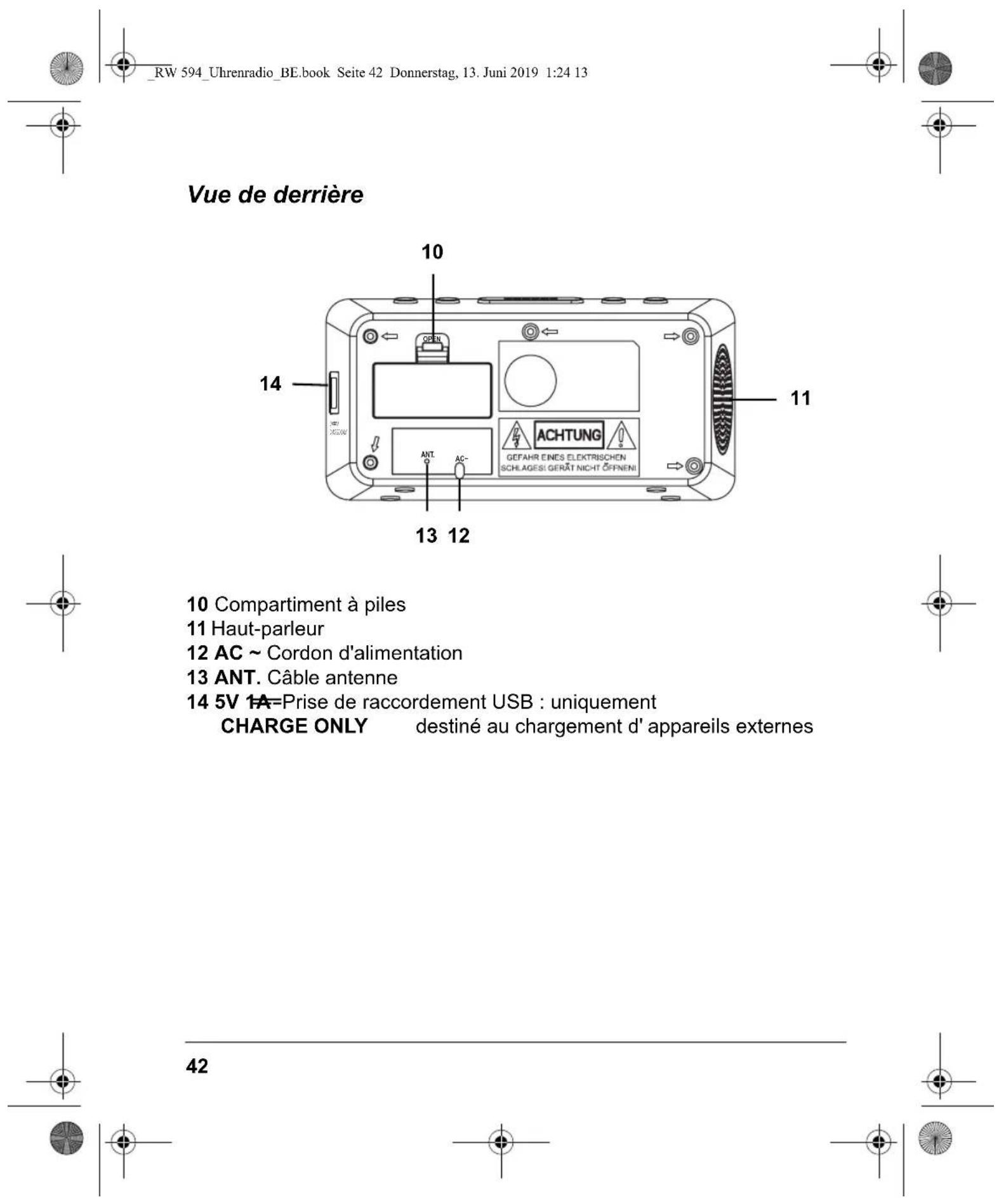 Terris RW 594 - Nettoyage et entretien - 4
