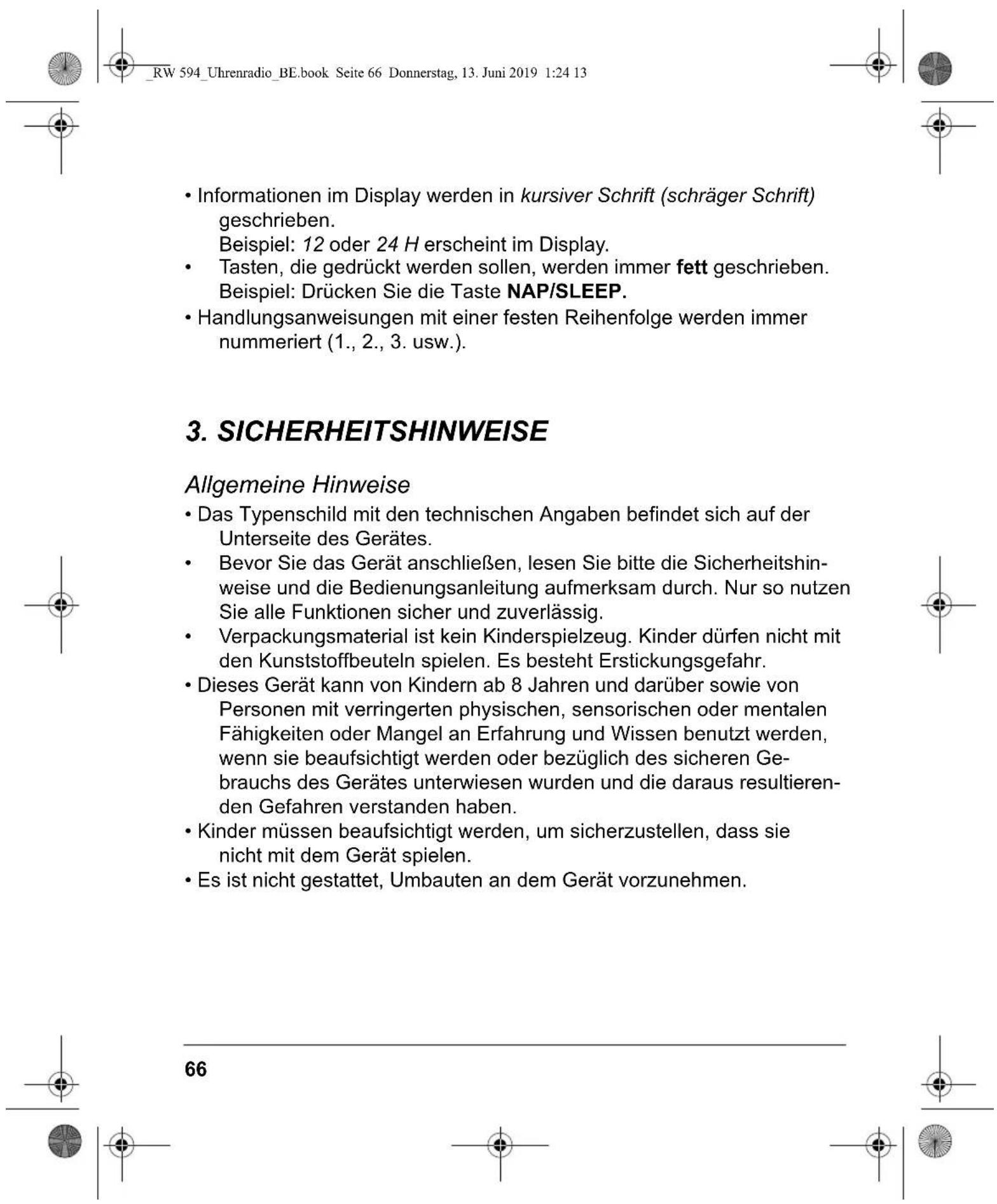 Terris RW 594 - Auszeichnungen/Symbole - 3