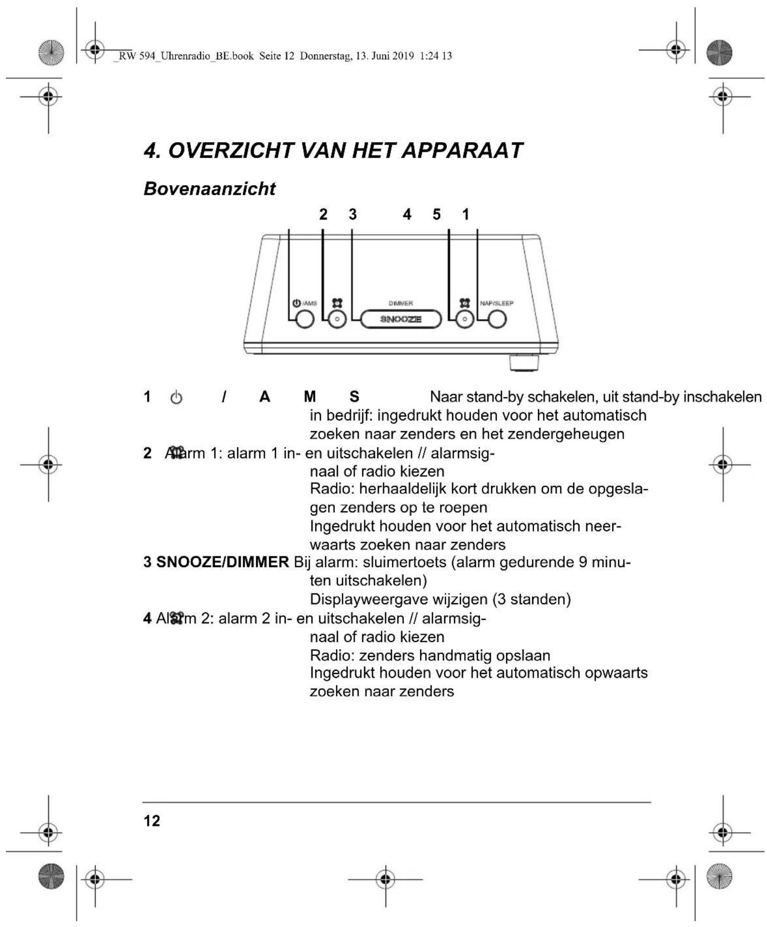 Terris RW 594 - Reiniging en onderhoud - 2