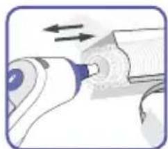 BRAUN ThermoScan IRT 6510 - The lens filter indicator will blink to signal one is needed. - 3