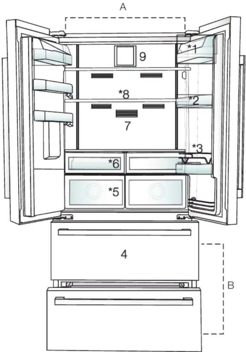BEKO GNE60530DXN - Emballasjeinformasjon - 1