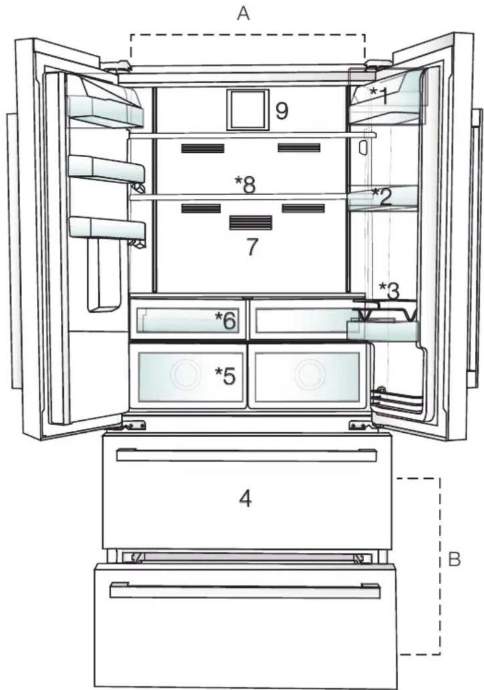 BEKO GNE60530DXN - Paketeringsinformation - 1