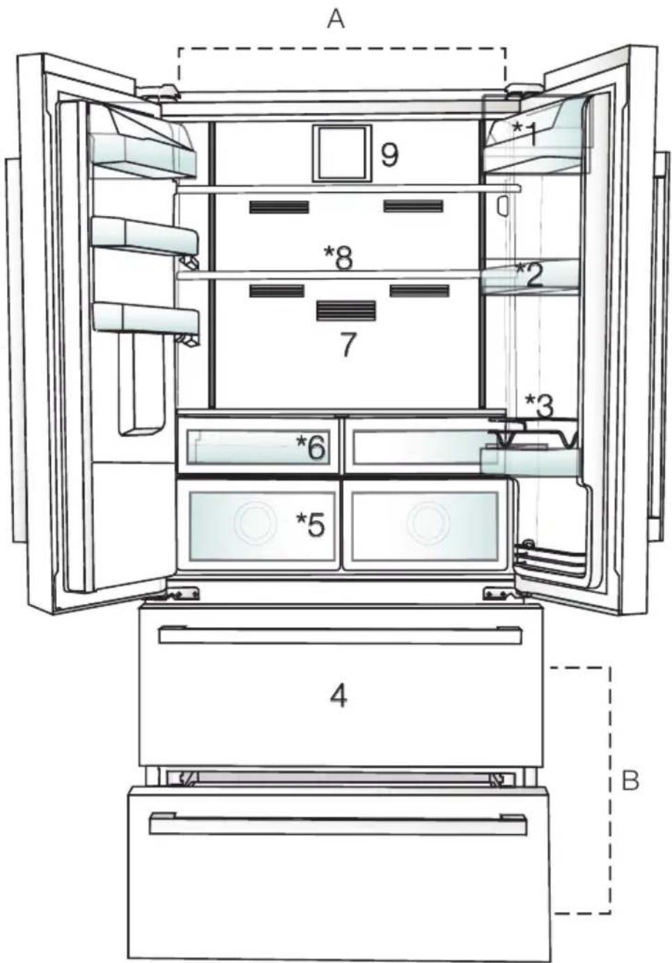 BEKO GNE60530DXN - 1.9- Éclairage - 1
