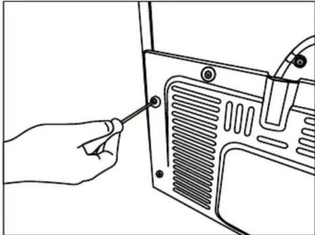 BEKO GNE60530DXN - Attaching the plastic wedges - 1