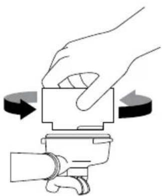 SAGE the Dual Boiler BES920 - ABSTREICEN DES KAFFEEMHLS - 1