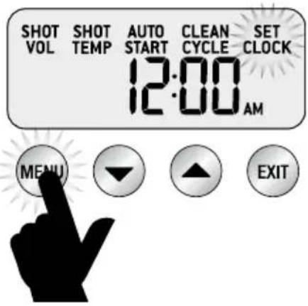 SAGE the Dual Boiler BES920 - AJUSTAR EL RELOJ - 1