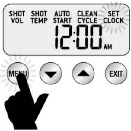 SAGE the Dual Boiler BES920 - DEFINIÇÃO DO RELÓGIO - 1