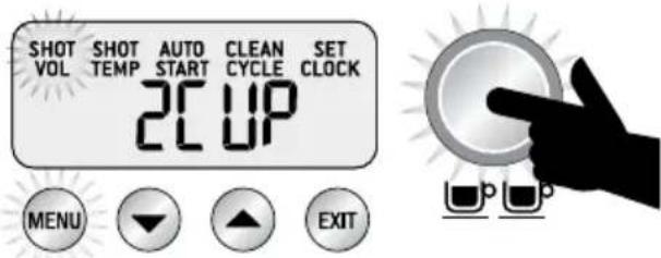 SAGE the Dual Boiler BES920 - CUP Volume Programming - 1