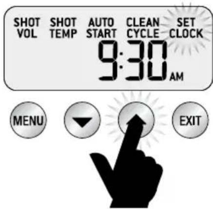 SAGE the Dual Boiler BES920 - DEFINIÇÃO DO RELÓGIO - 2