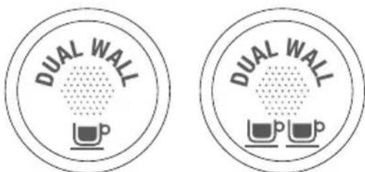 SAGE the Dual Boiler BES920 - DUAL WALL Filter Baskets - 1