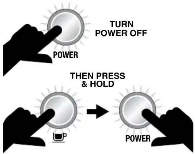 SAGE the Dual Boiler BES920 - ACCESO AL MENU AVANZADO - 1