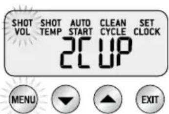 SAGE the Dual Boiler BES920 - Programmation de volume 2 TASSES - 1