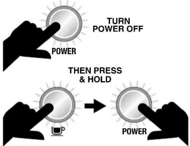 SAGE the Dual Boiler BES920 - ZUGRIFF AUF DASERWEITERTE MENU - 1