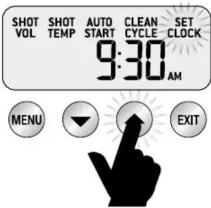 SAGE the Dual Boiler BES920 - EINSTELLUNG DER UHR - 2