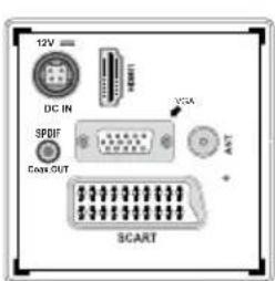 TECHWOOD LED19AK13DVX - Insertion des piles dans la télécommande - 2
