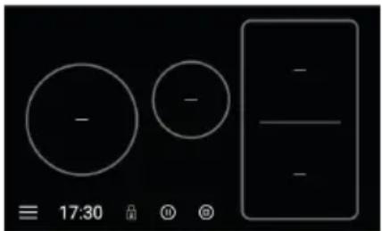 TEKA IRF 9480 TFT - EINSCHALTEN DER PLATTEN - 1