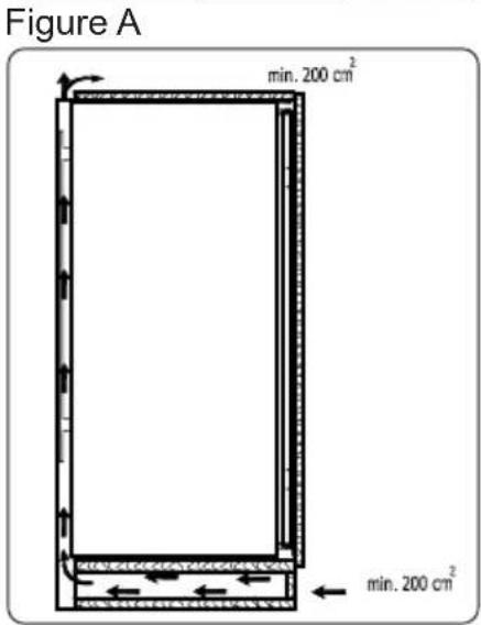 TELEFUNKEN TFEVKS123X10A++ - Installation instaructions and door reversibility - 2