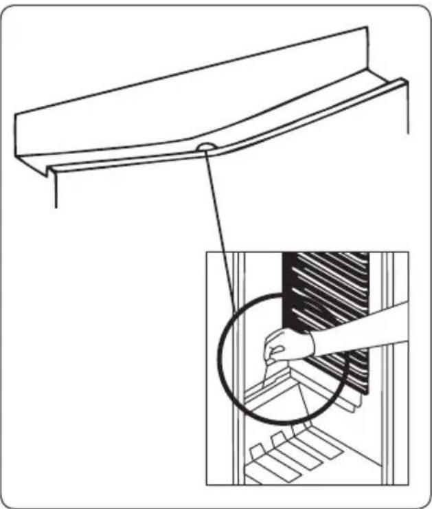 TELEFUNKEN TFEVKS123X10A++ - Dégivrée du compartment du réfrigérateur - 1