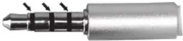 SILVERCREST SKL 36 B1 - The audio jack cable - 2