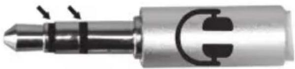 SILVERCREST SKL 36 B1 - The audio jack cable - 1