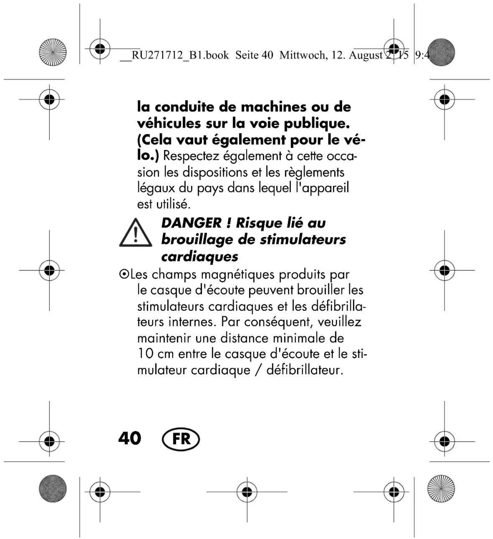 SILVERCREST SIKM 32 A1 - DANGER! Risque d'accidents dus à une perception ALTERée - 9