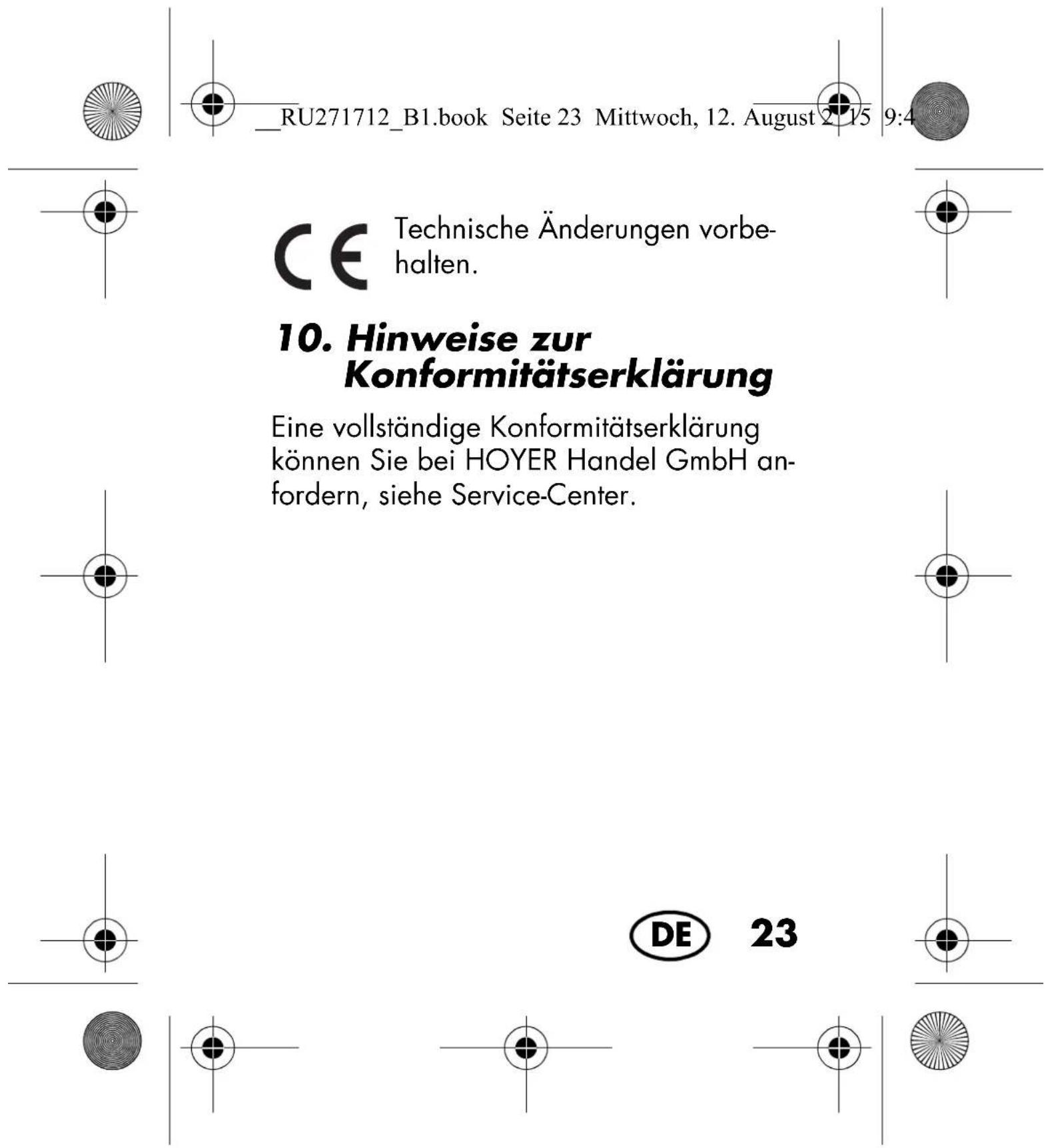 SILVERCREST SIKM 32 A1 - Technische Daten - 8