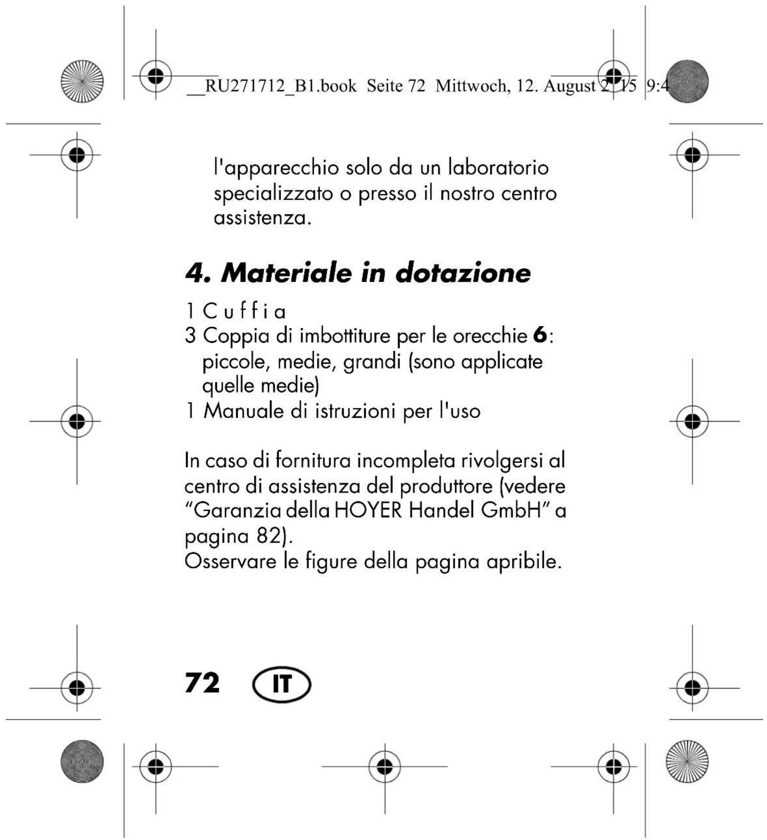 SILVERCREST SIKM 32 A1 - AVVERTENZA: rischio di anni all'udito - 9