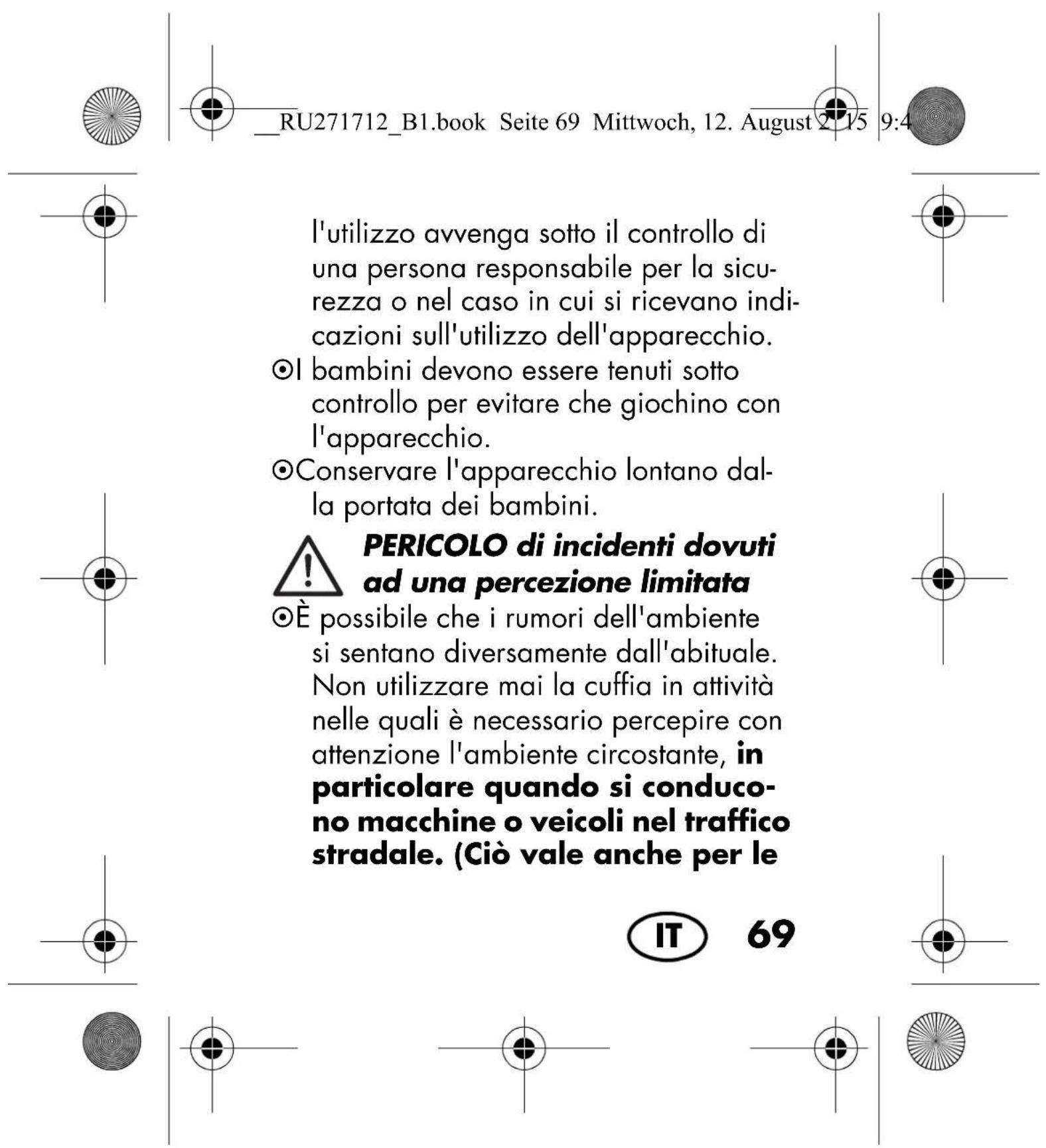 SILVERCREST SIKM 32 A1 - PERICOLO per bambini e persone con limitazioni - 8