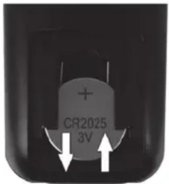 SILVERCREST SIRD 14 A1 - Insetimento della batteria nel telecomando - 1