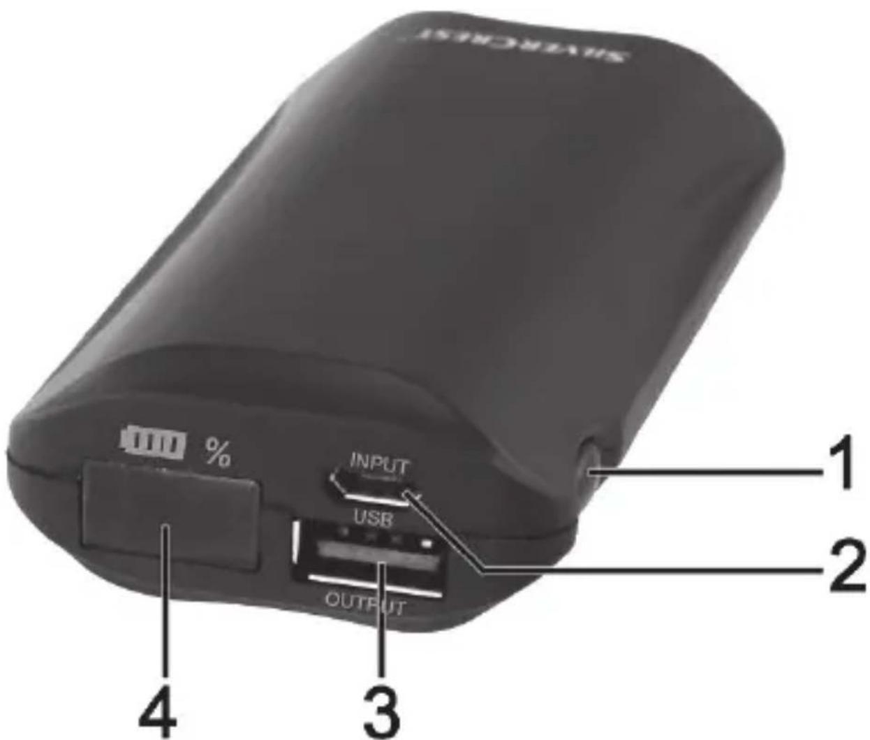SILVERCREST SPBT 6.000 A1 - Overview of controls - 1