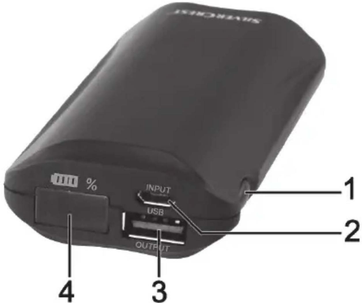 SILVERCREST SPBT 6.000 A1 - Vista geral dos elementos de commando - 1