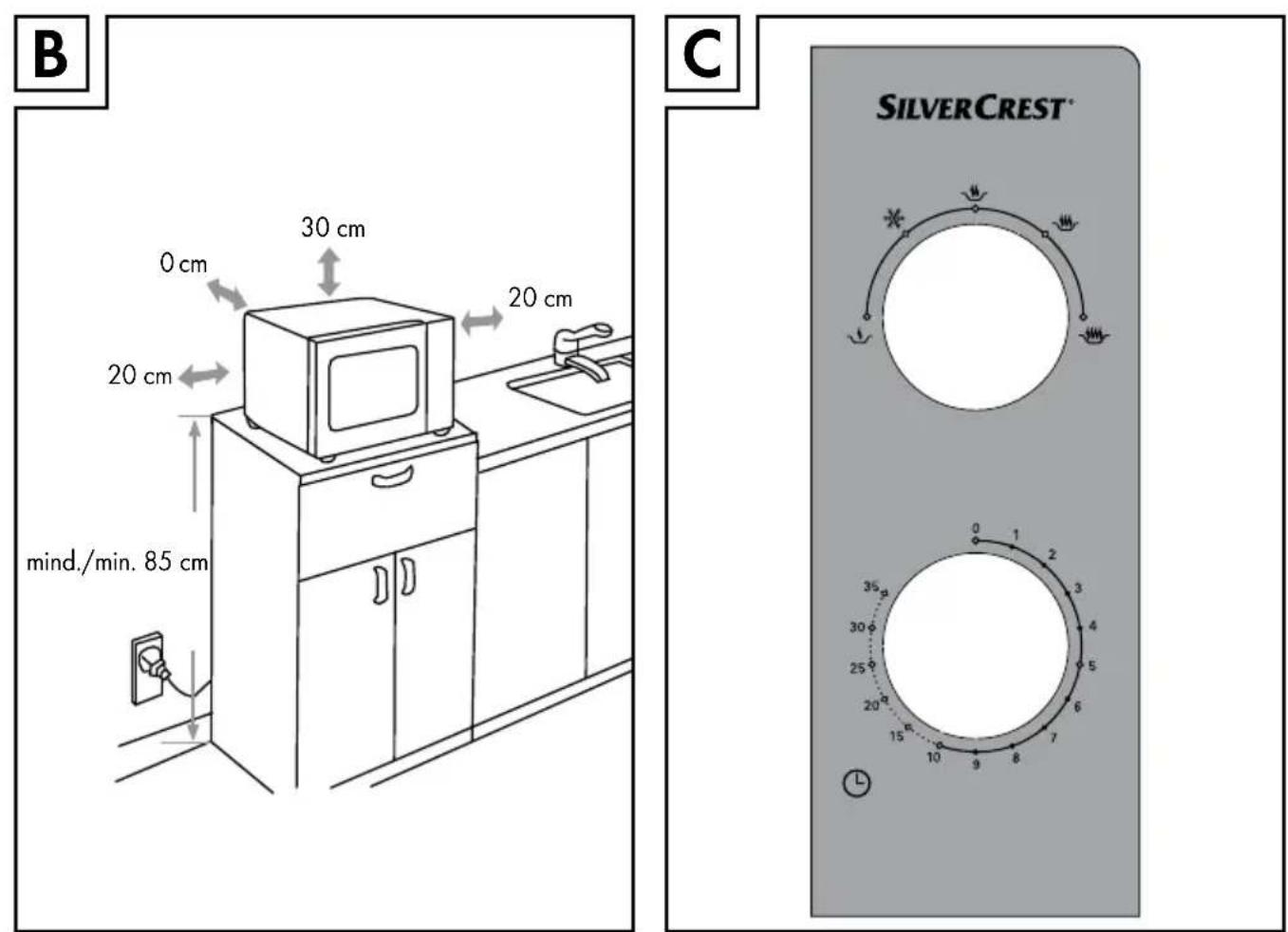 SILVERCREST SMW 700 C1 - MICROWAVE - 2